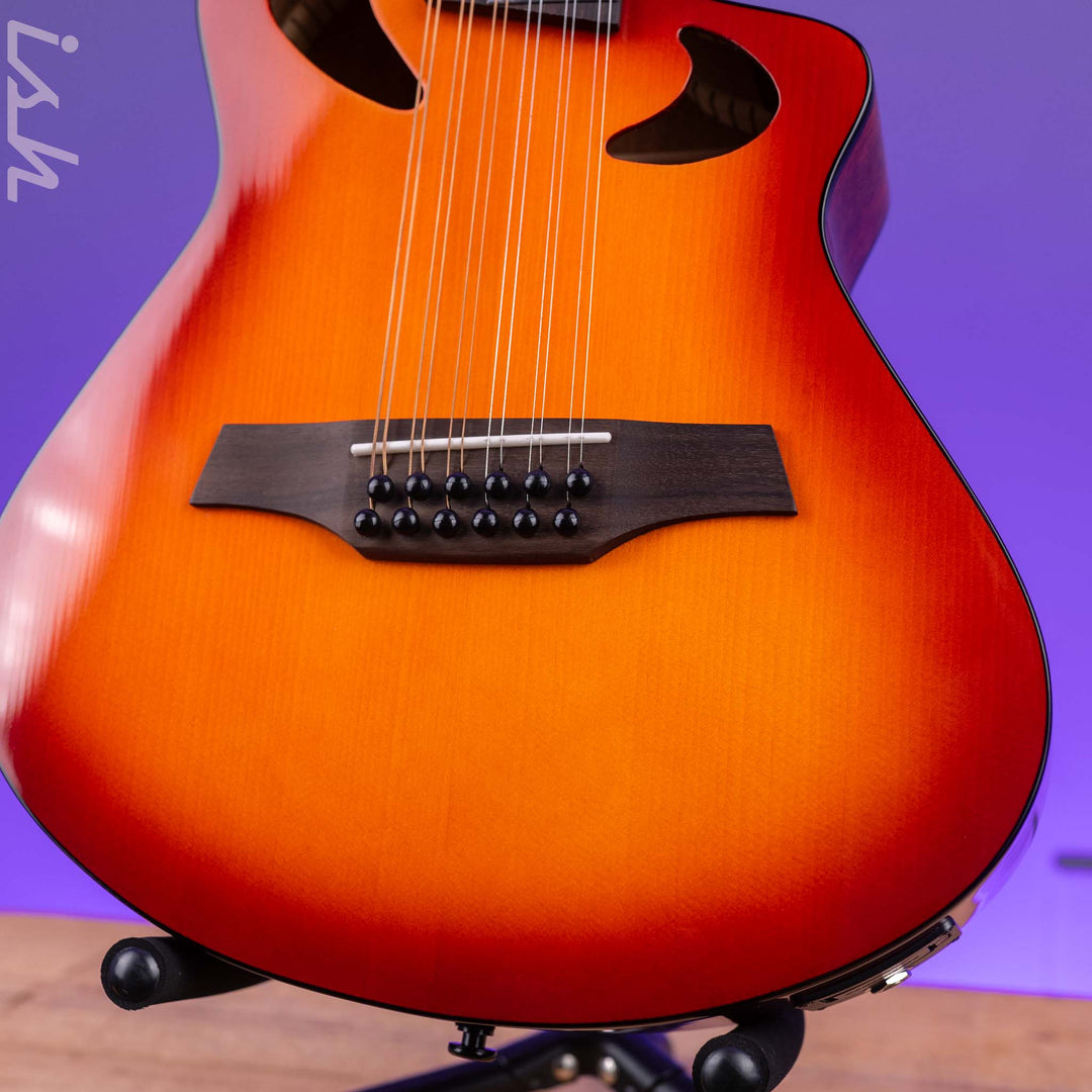 Veillette Avante Gryphon 12-String Acoustic Guitar Sunset Burst