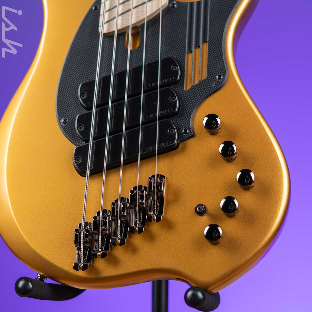 Dingwall NG-3 5-String Bass Matte Gold Metallic