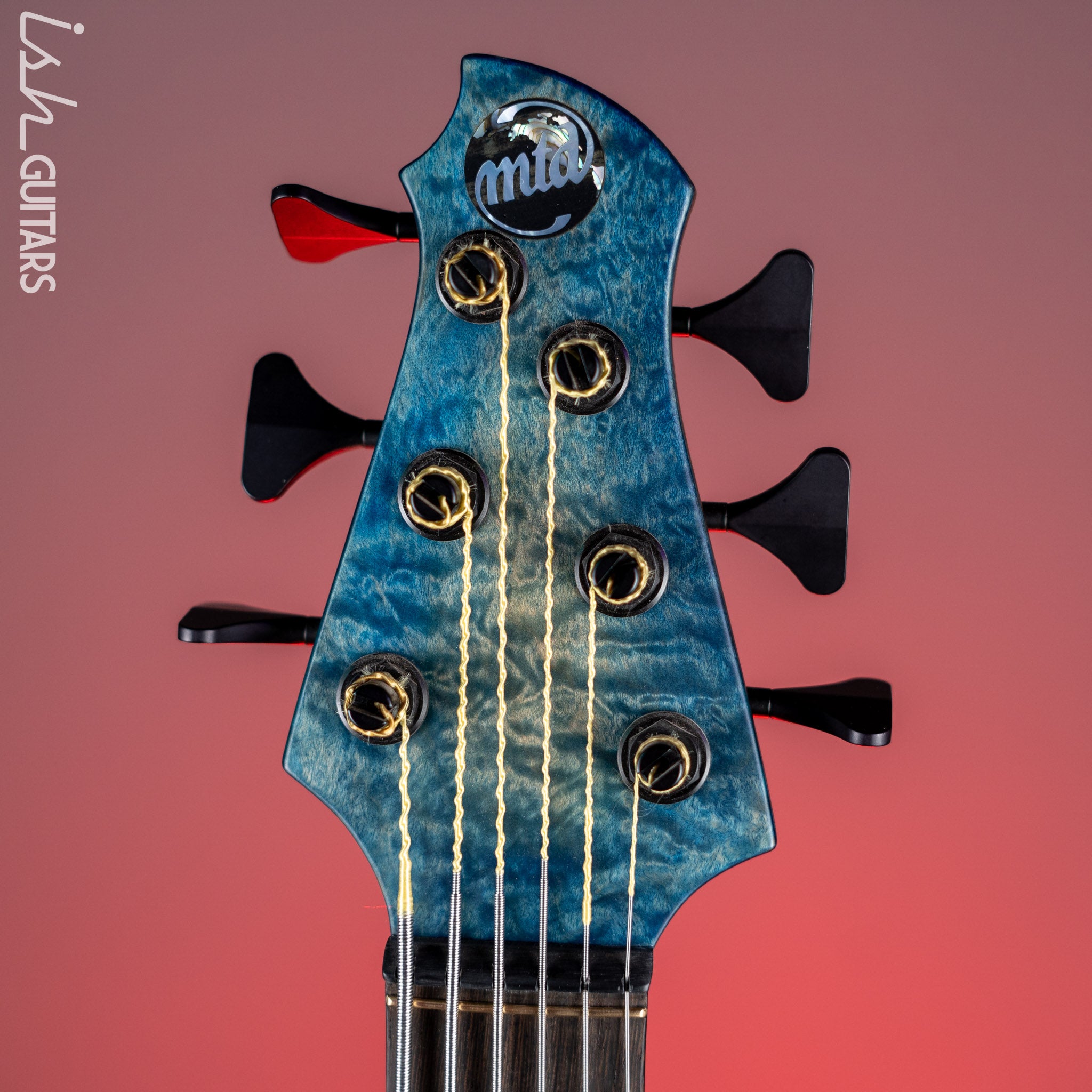 MTD 635-24 6-String Bass NAMM Blue Burst – Ish Guitars