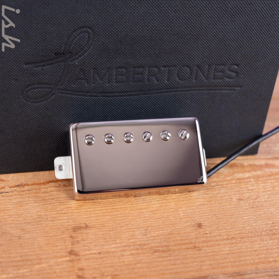 Lambertones The "Red Eye" Nickel 4-Wire Humbucker Pickups