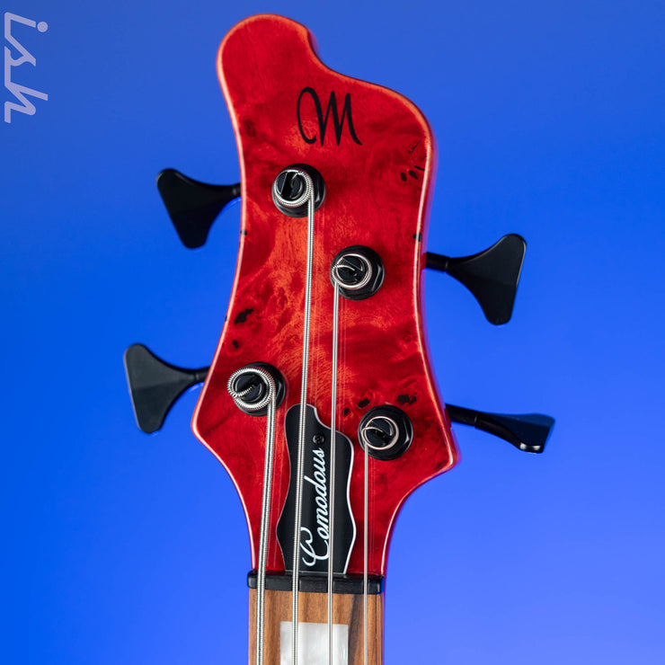 Mayones Comodous 4 Bass Liquid Red NAMM 2024