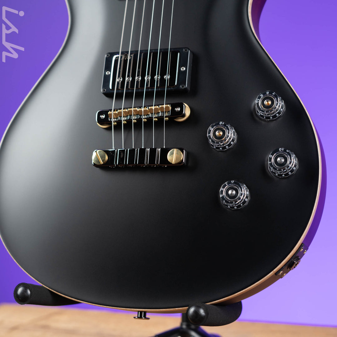 PRS McCarty 594 Singlecut Wood Library Brazilian Rosewood Fretboard Black Satin