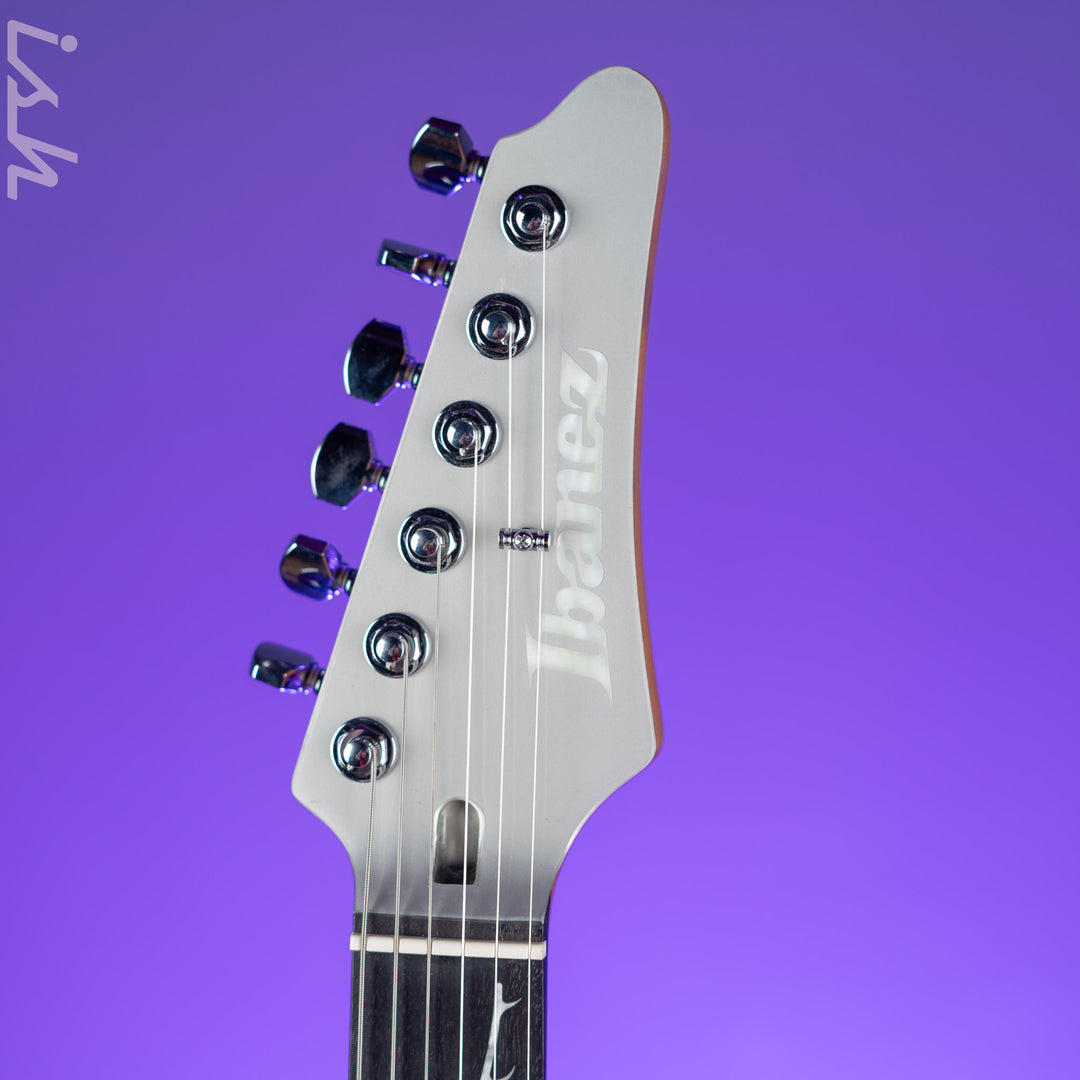 Ibanez Premium TOD10 Tim Henson Signature Electric Guitar Classic Silver Demo