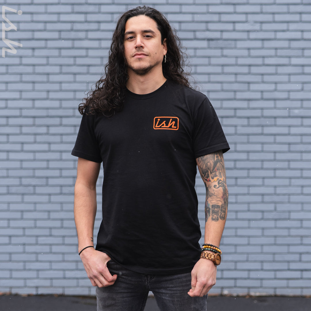 Ish Logo T-Shirt Black