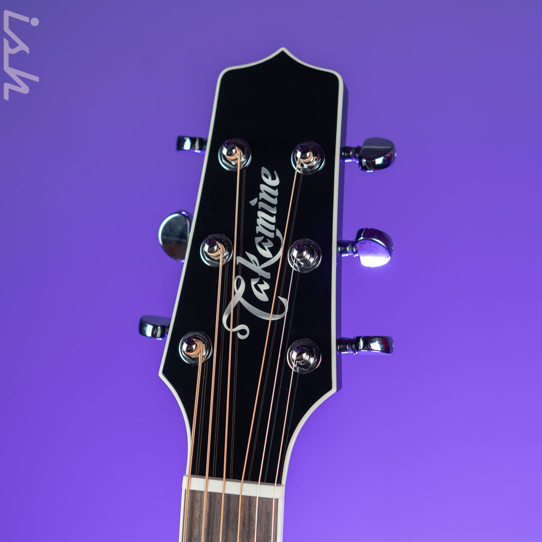 Takamine FT341 Limited Edition Dreadnought Acoustic-Electric Guitar Black Demo