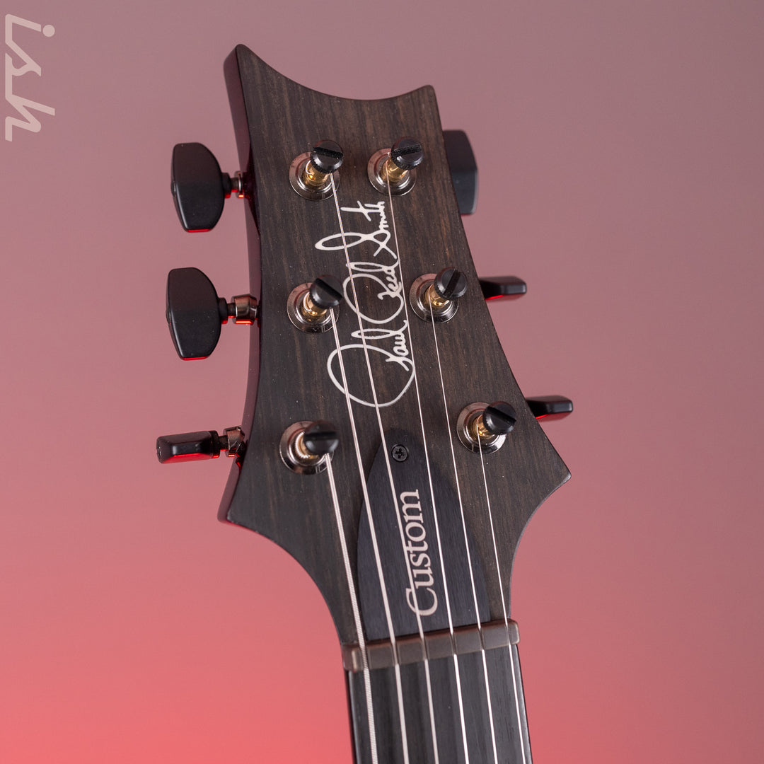 PRS Wood Library Custom 24-08 10-Top Aquableux Purple Burst