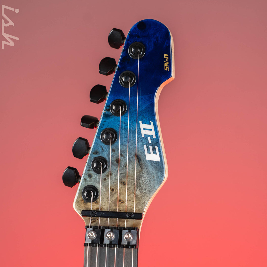 ESP E-II SN-II Blue Natural Fade Demo