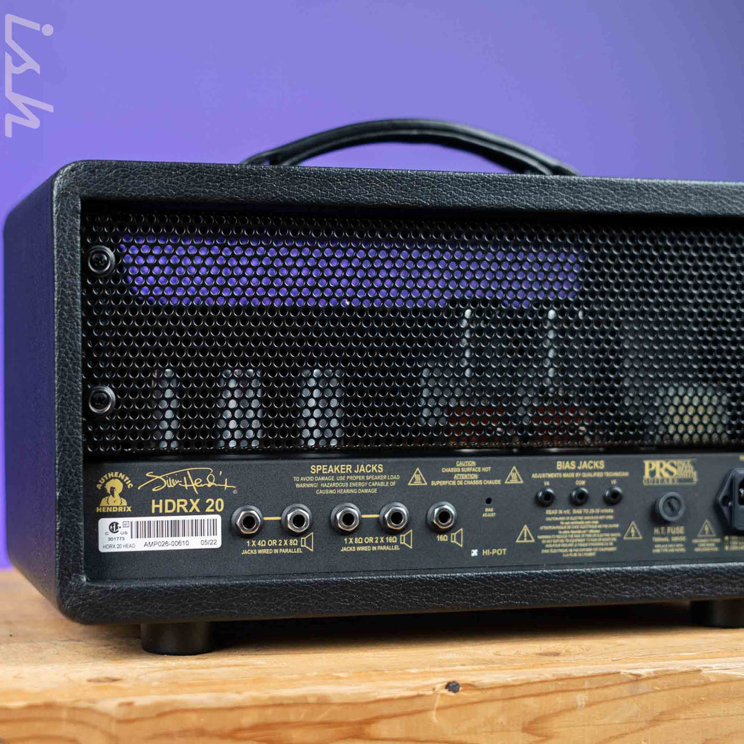 2024 PRS HDRX 20 20W Tube Head Amp Stealth Black