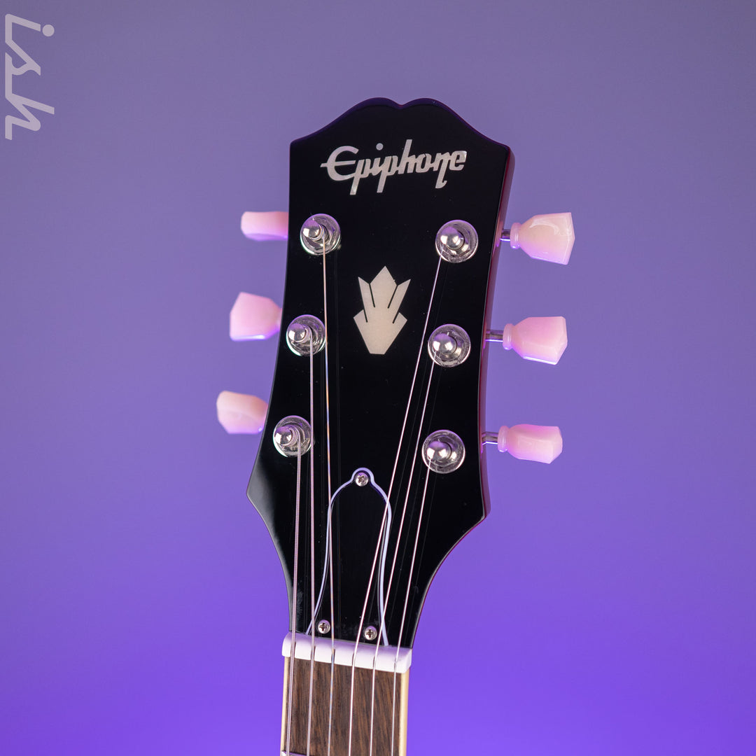 2020 Epiphone ES-335 Figured Semi-Hollow Raspberry Tea Burst