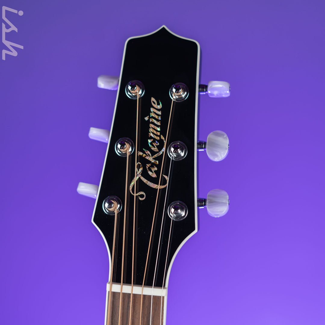Takamine EF341DX Acoustic-Electric Guitar Black Demo