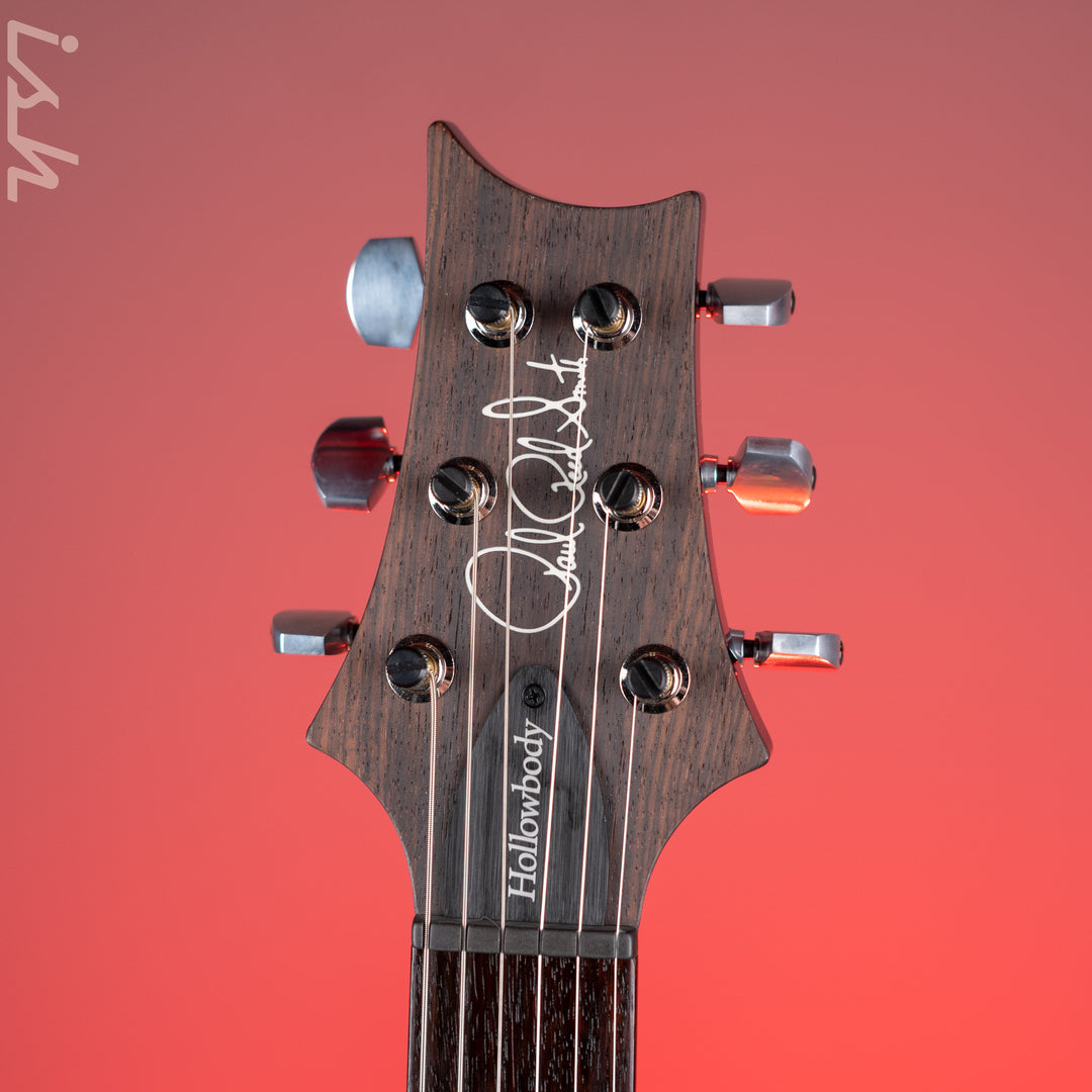 2022 PRS Hollowbody II Piezo Black Gloss W/ Natural Binding
