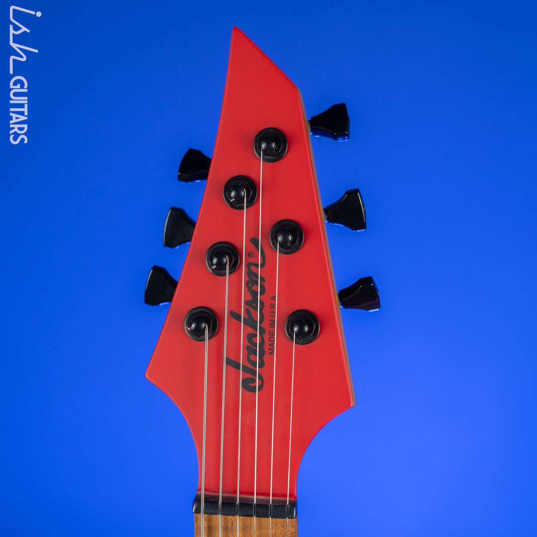 Jackson USA Series Misha Mansoor Signature Juggernaut HT6 Satin Red Demo
