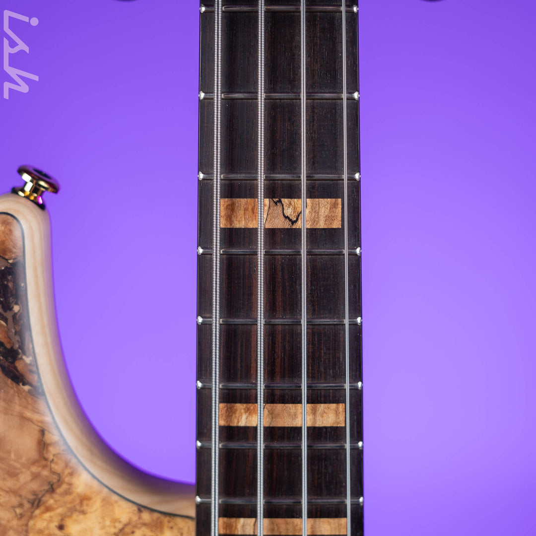 F Bass VF4-J Spalted Maple Natural Matte