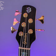 Spector USA NS-5XL 5-String Bass Natural Figured Walnut