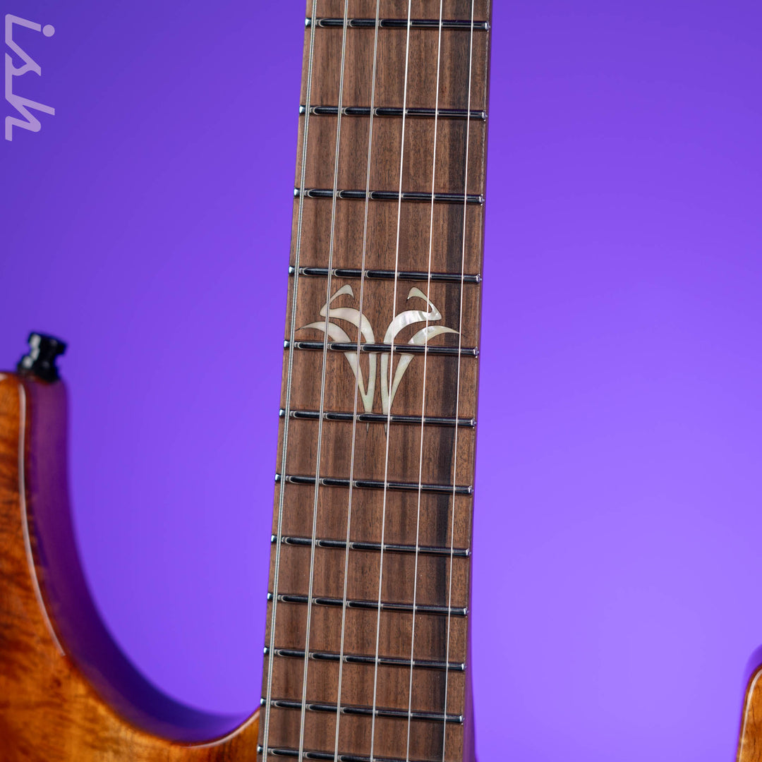 2015 Suhr Modern Carve Top Natural Curl Koa