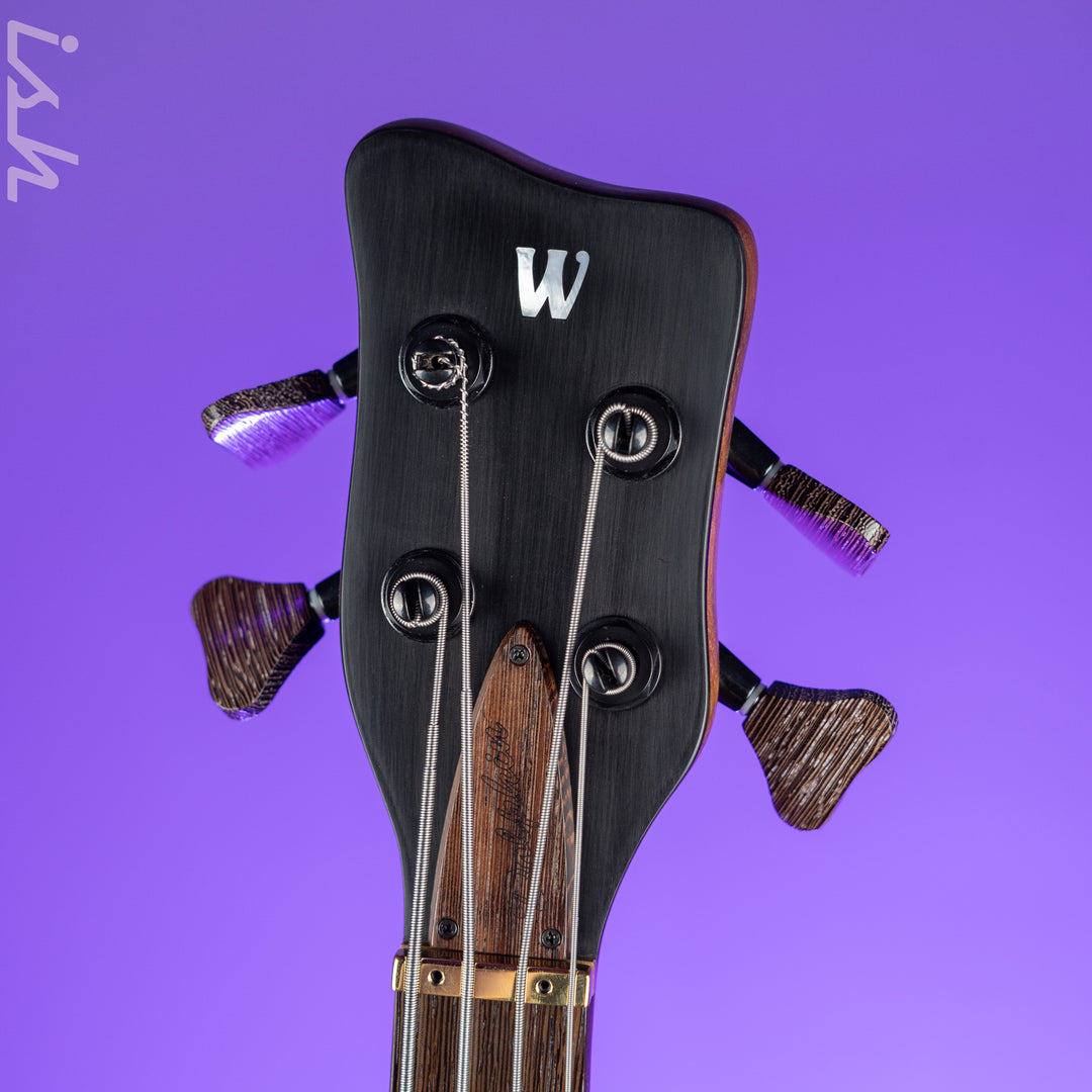 Ish x Warwick Dolphin SN TCS Custom Shop Endangered Species 4-String Bass Wenge Fretboard