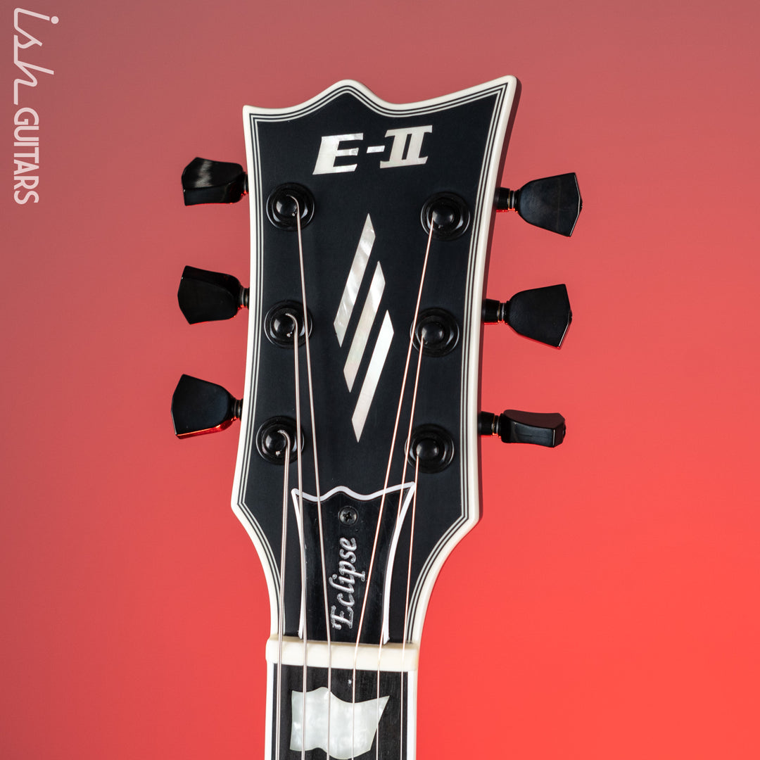 ESP E-II Eclipse EverTune Electric Guitar Black Satin Demo