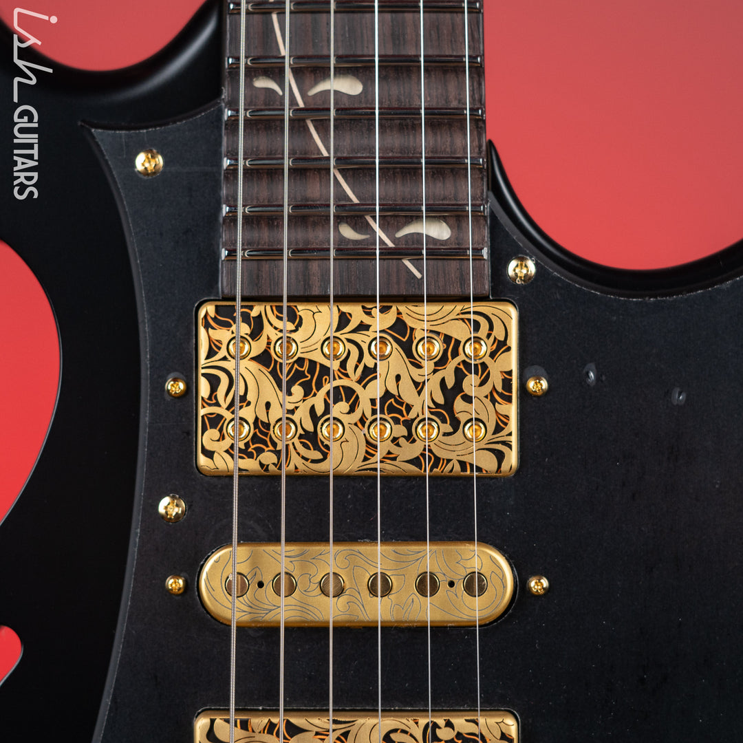 Ibanez PIA3761 Steve Vai Signature Onyx Black Demo