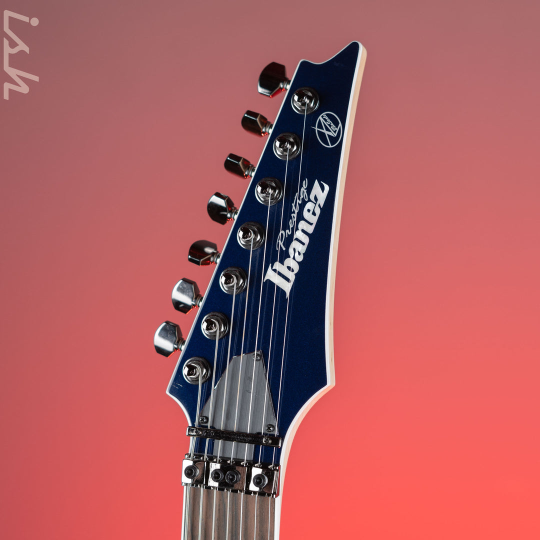 Ibanez Prestige RG2027XL 7-String Electric Guitar Deep Tide Blue