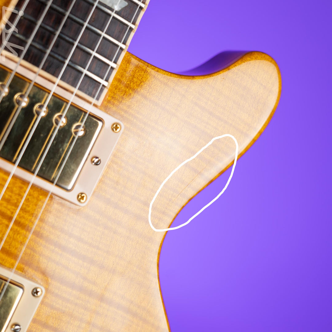 1998 Gibson Les Paul Double Cut Standard Flame Maple Natural