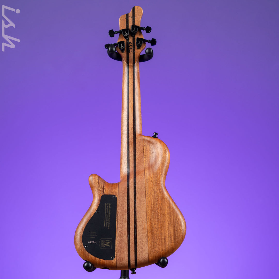 Mayones Cali 4 Bass Flamed Maple 3A Greenburst Matte NAMM 2024