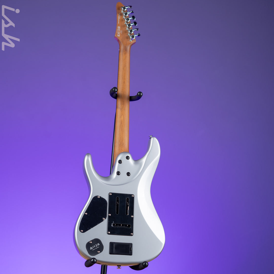 Ibanez Premium TOD10 Tim Henson Signature Electric Guitar Classic Silver Demo