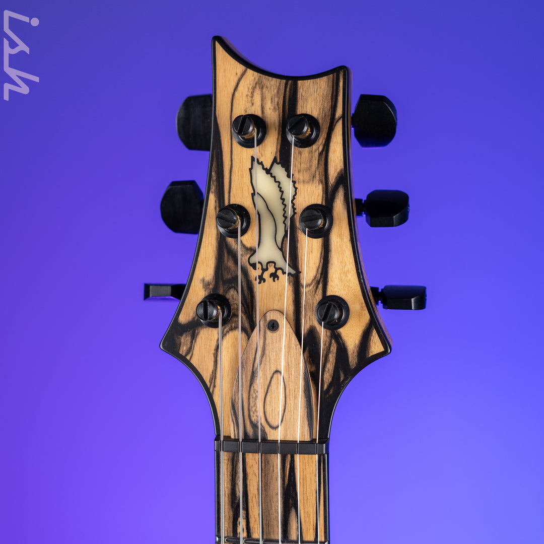 2021 PRS Private Stock Custom 24 Semi-Hollow Macassar Ebony Satin Nitro
