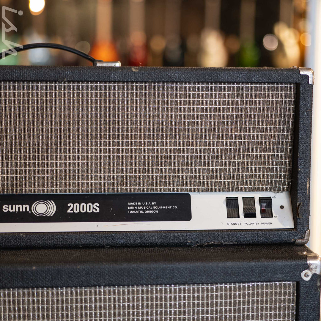 Sunn 2000s Bass Amp Head &amp; Sunn Bass Cabinet