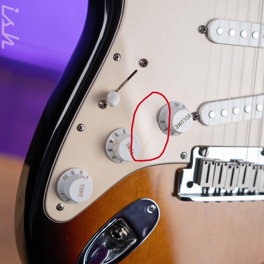 1999 Lefty Fender American Standard Strat Sunburst