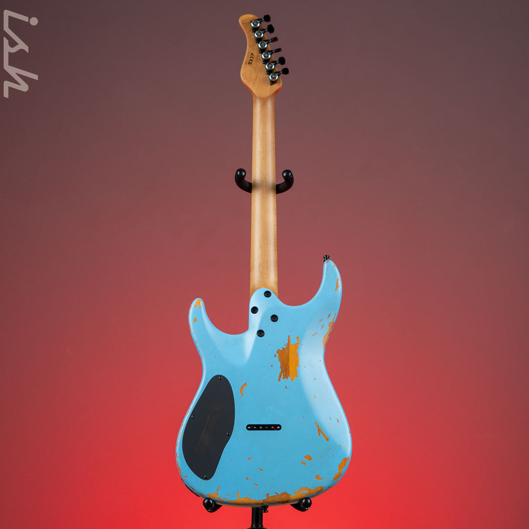 Mayones Aquila Aged 6 Monolith Daphne Blue Nitro