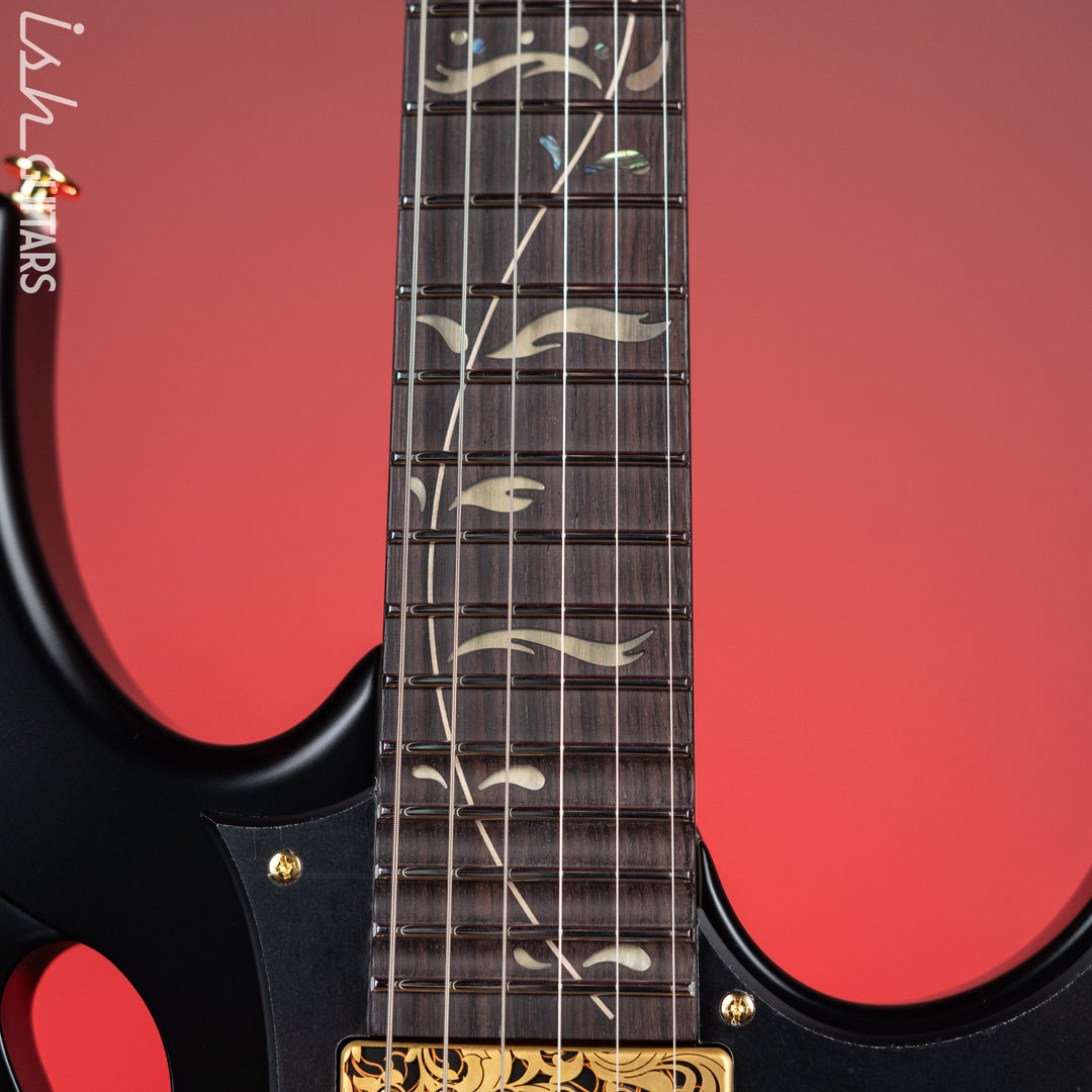 Ibanez PIA3761 Steve Vai Signature Onyx Black Demo