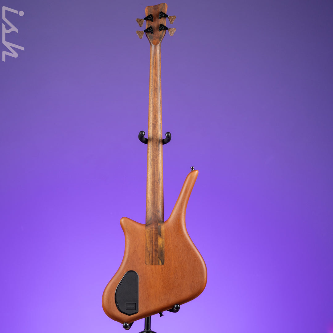 Ish x Warwick Dolphin SN TCS Custom Shop Endangered Species 4-String Bass Wenge Fretboard Demo