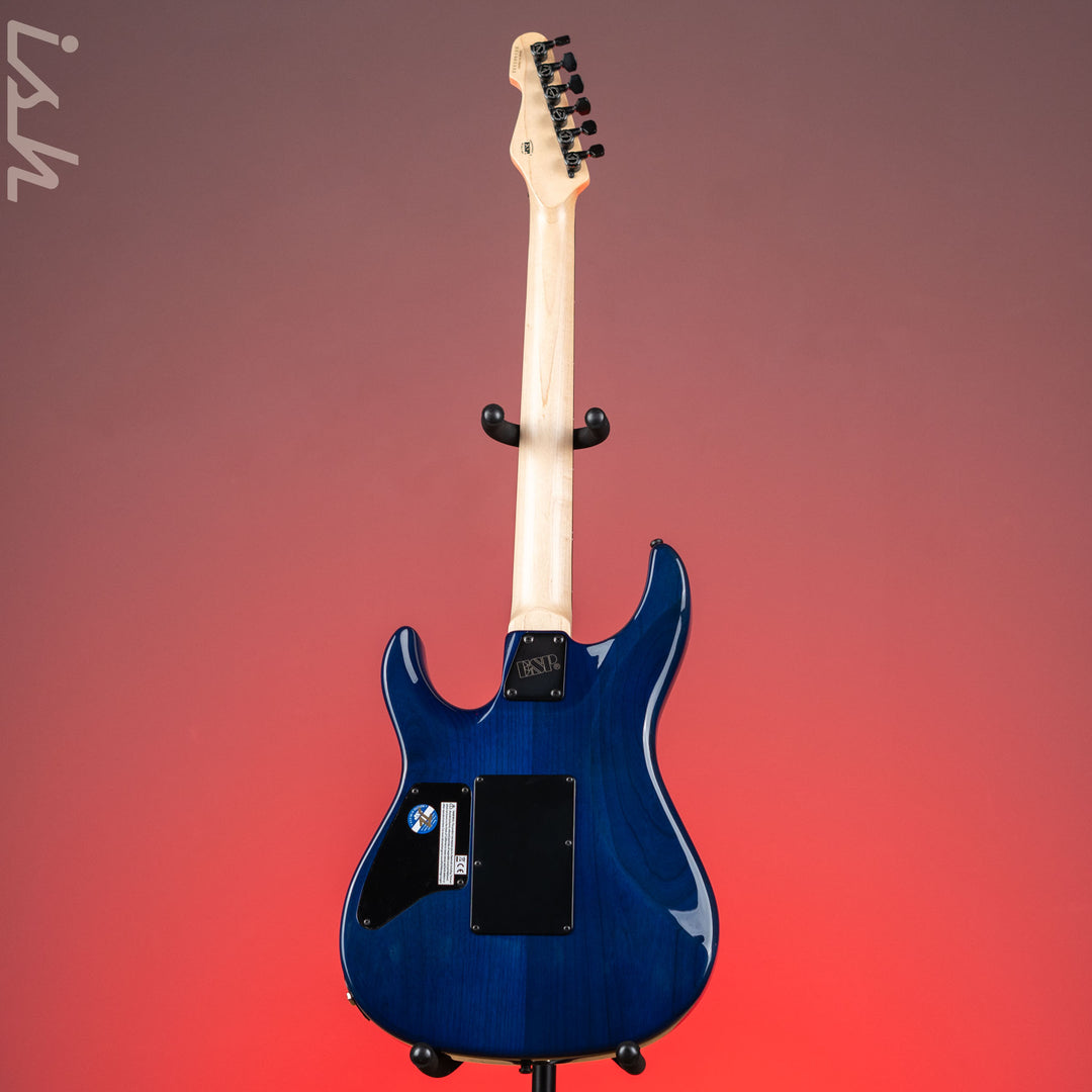 ESP E-II SN-II Blue Natural Fade Demo