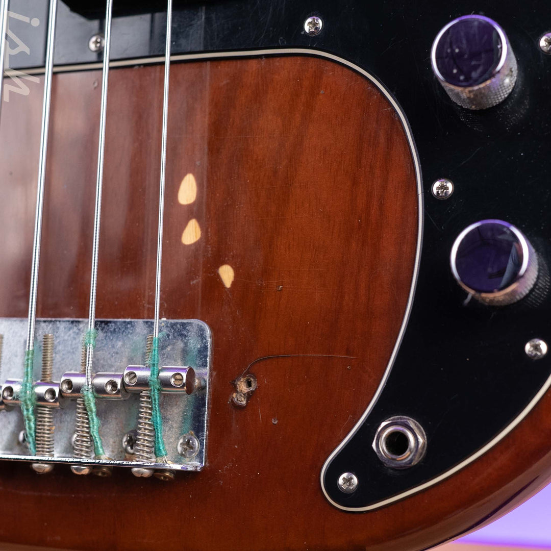 1976 Fender Fretless P Bass Mocha Brown
