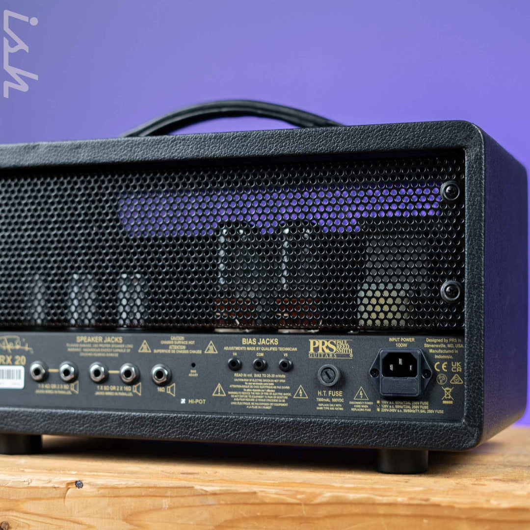 PRS HDRX 20 20W Tube Head Amp Stealth Black