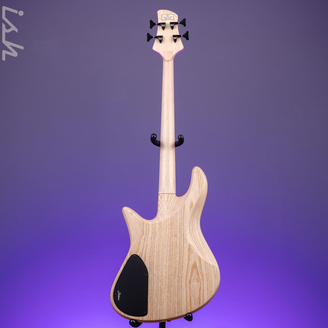 Fodera 40th Anniversary Emperor Deluxe 4-String Bass Natural Japanese Maple