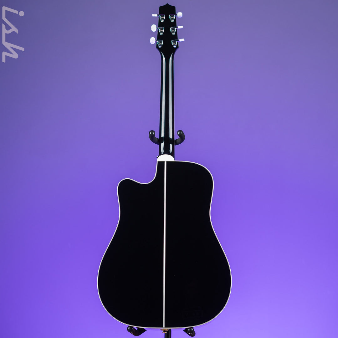 Takamine EF341DX Acoustic-Electric Guitar Black Demo