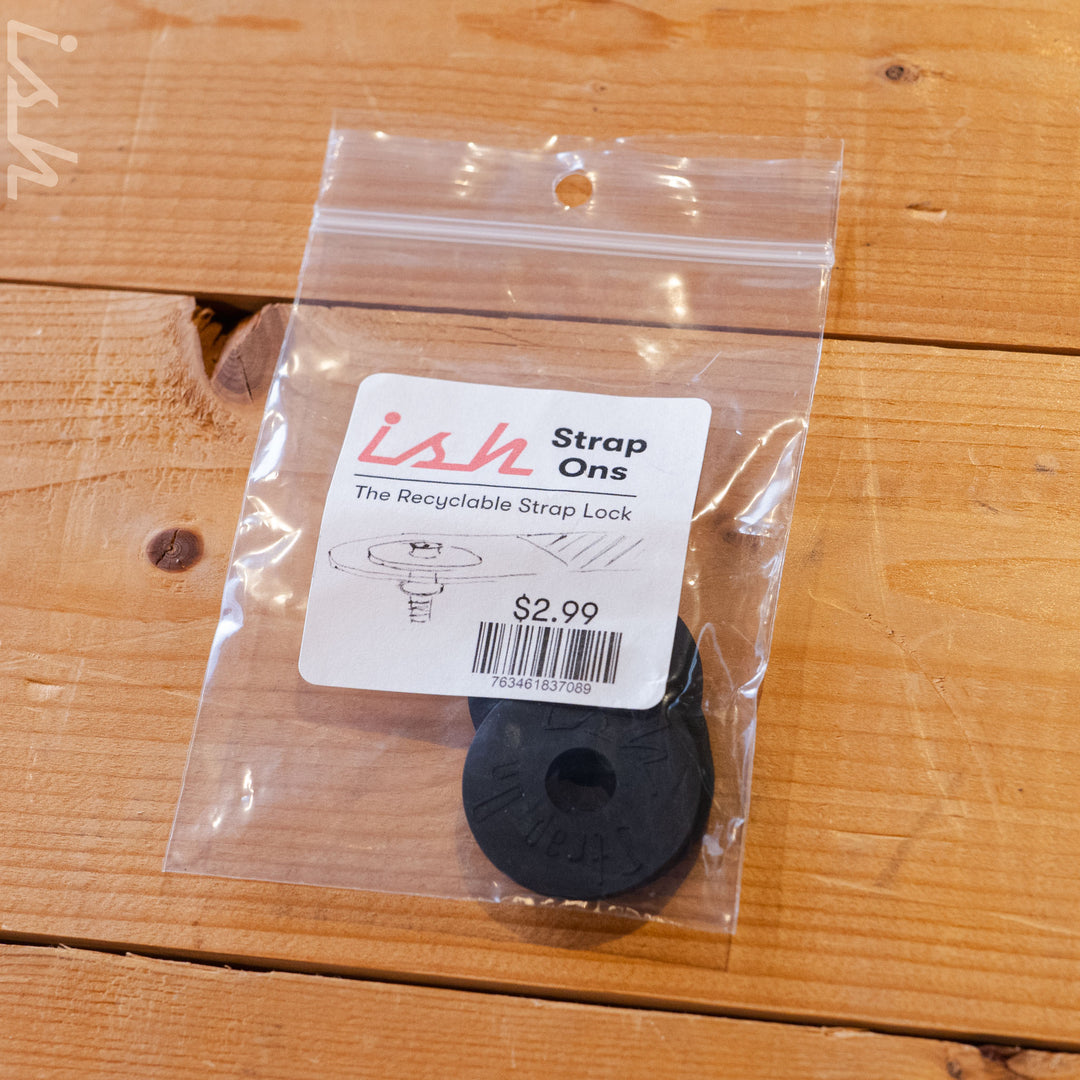 Ish Strap-Ons Recyclable Guitar Strap Locks