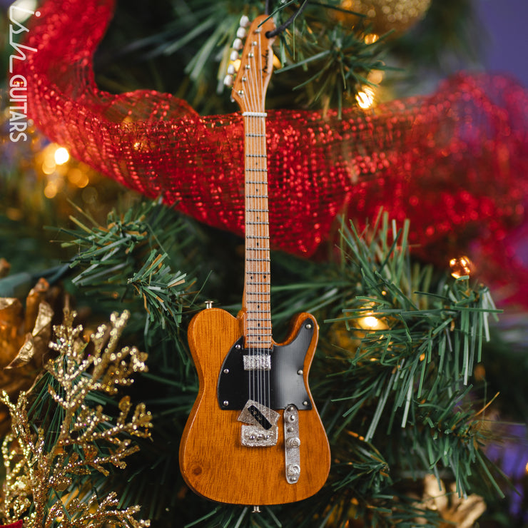 50s Fender Telecaster Guitar Holiday Ornament 6"