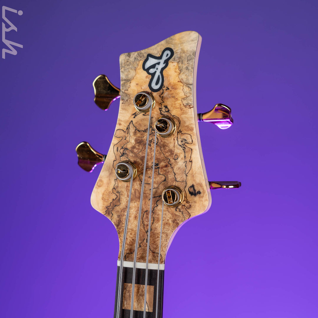 F Bass VF4-J Spalted Maple Natural Matte