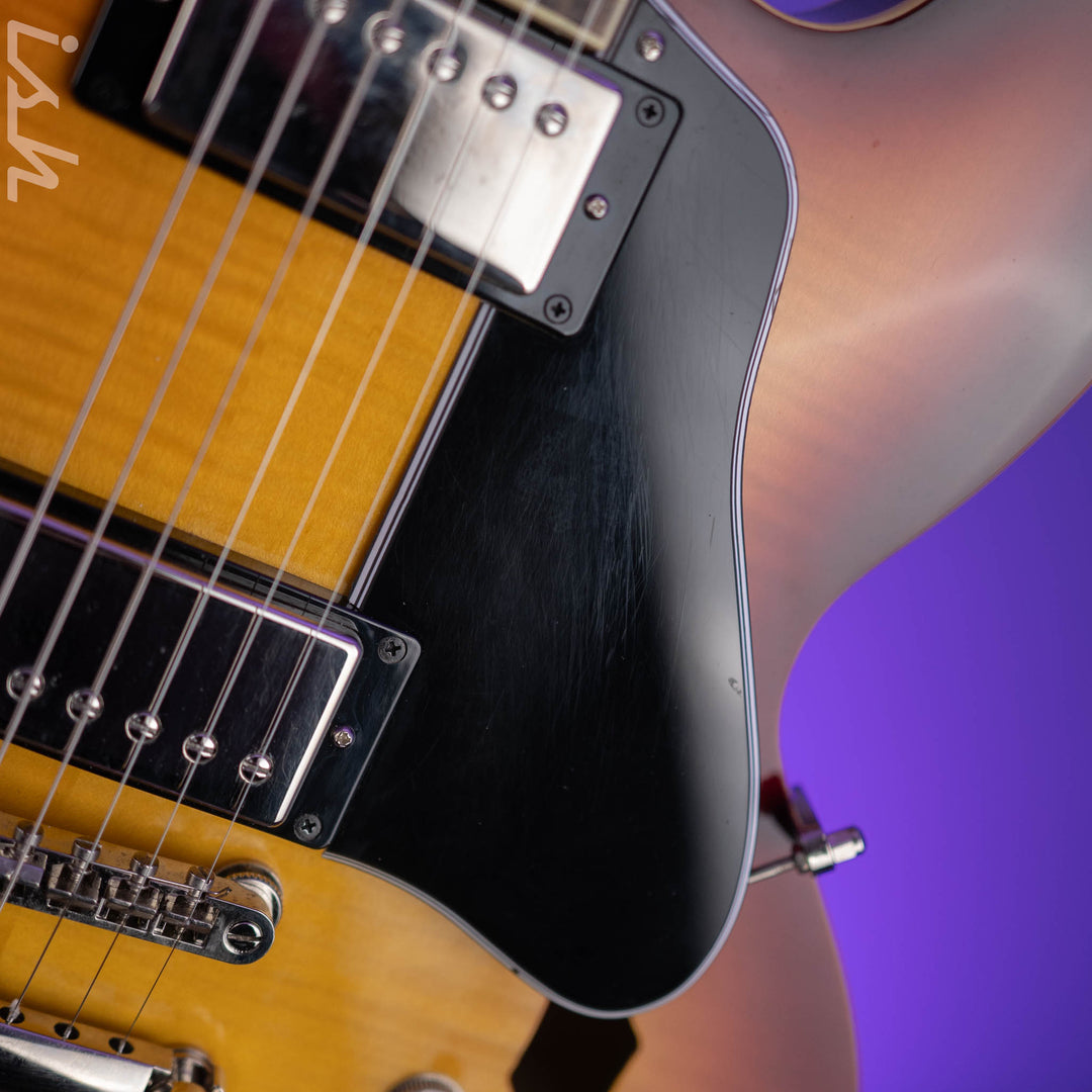 2020 Epiphone ES-335 Figured Semi-Hollow Raspberry Tea Burst