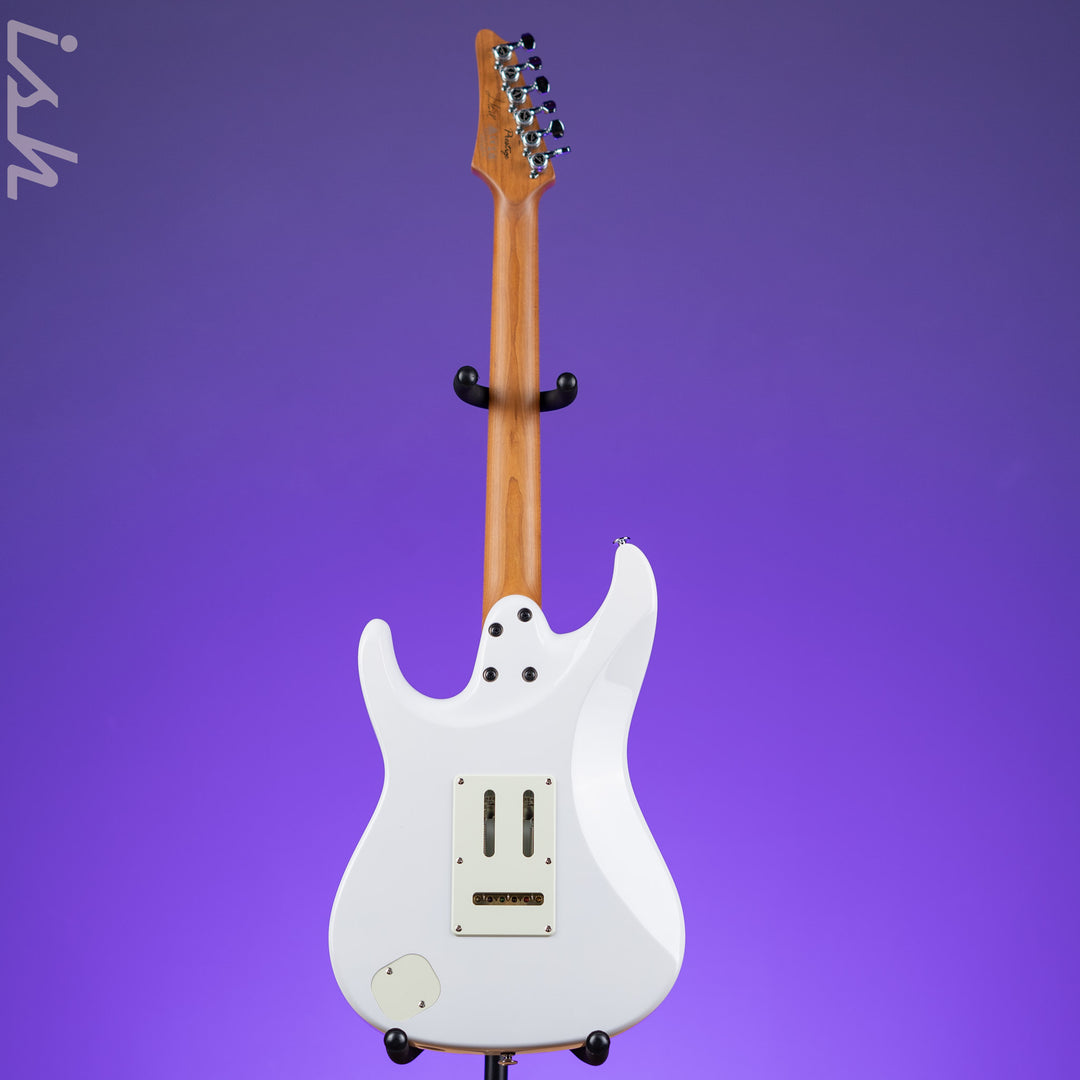 Ibanez LM1 Luca Mantovanelli Signature Prestige Electric Guitar Luna White Demo