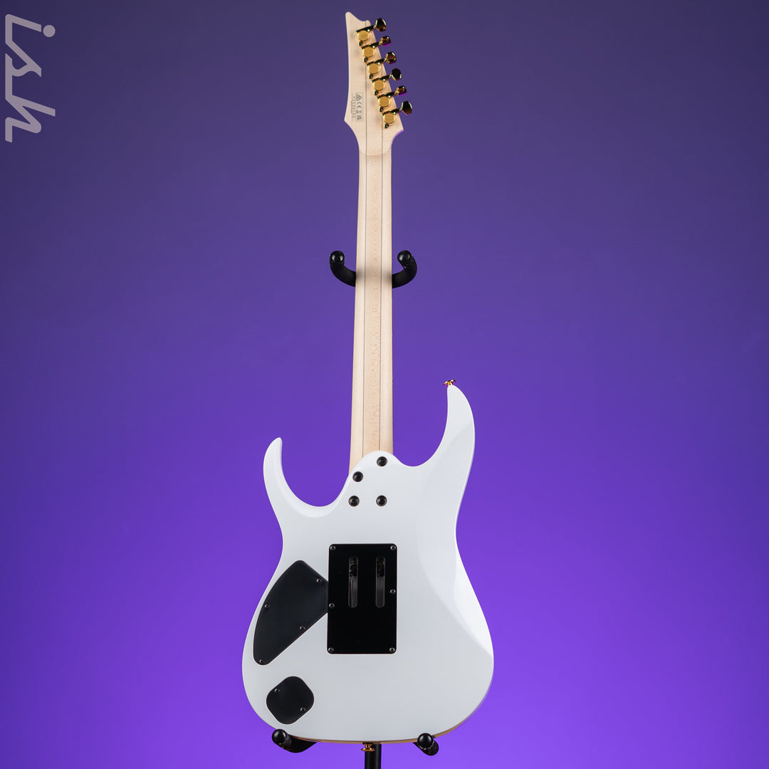 Ibanez Prestige RGA622XH Electric Guitar White Gloss Demo