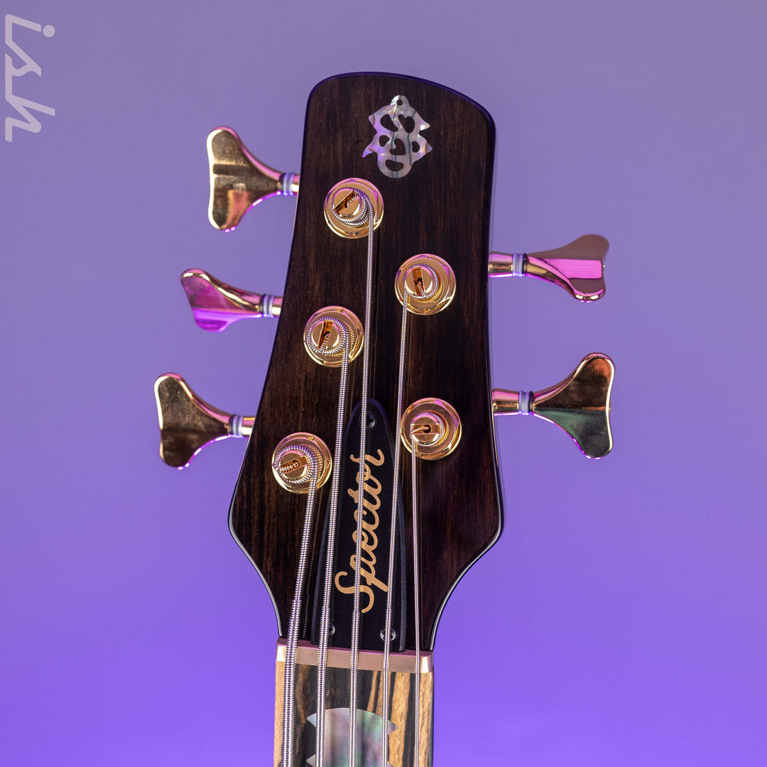 Spector USA NS-5XL 5-String Bass Super Faded Black Reverse Burst Demo