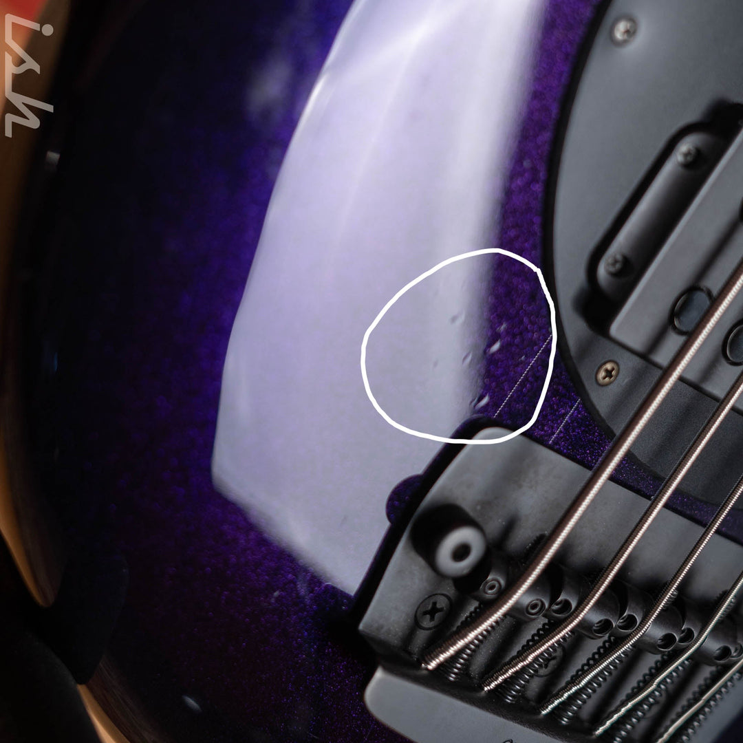 2018 Ernie Ball Music Man Bongo 5 String Limited Edition Barolo Purple