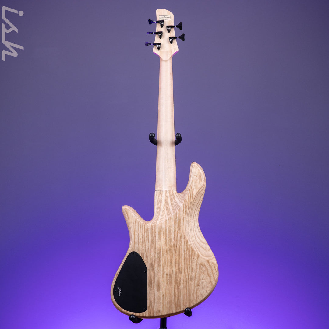 Fodera 40th Anniversary Emperor Deluxe 5-String Bass Natural Japanese Maple