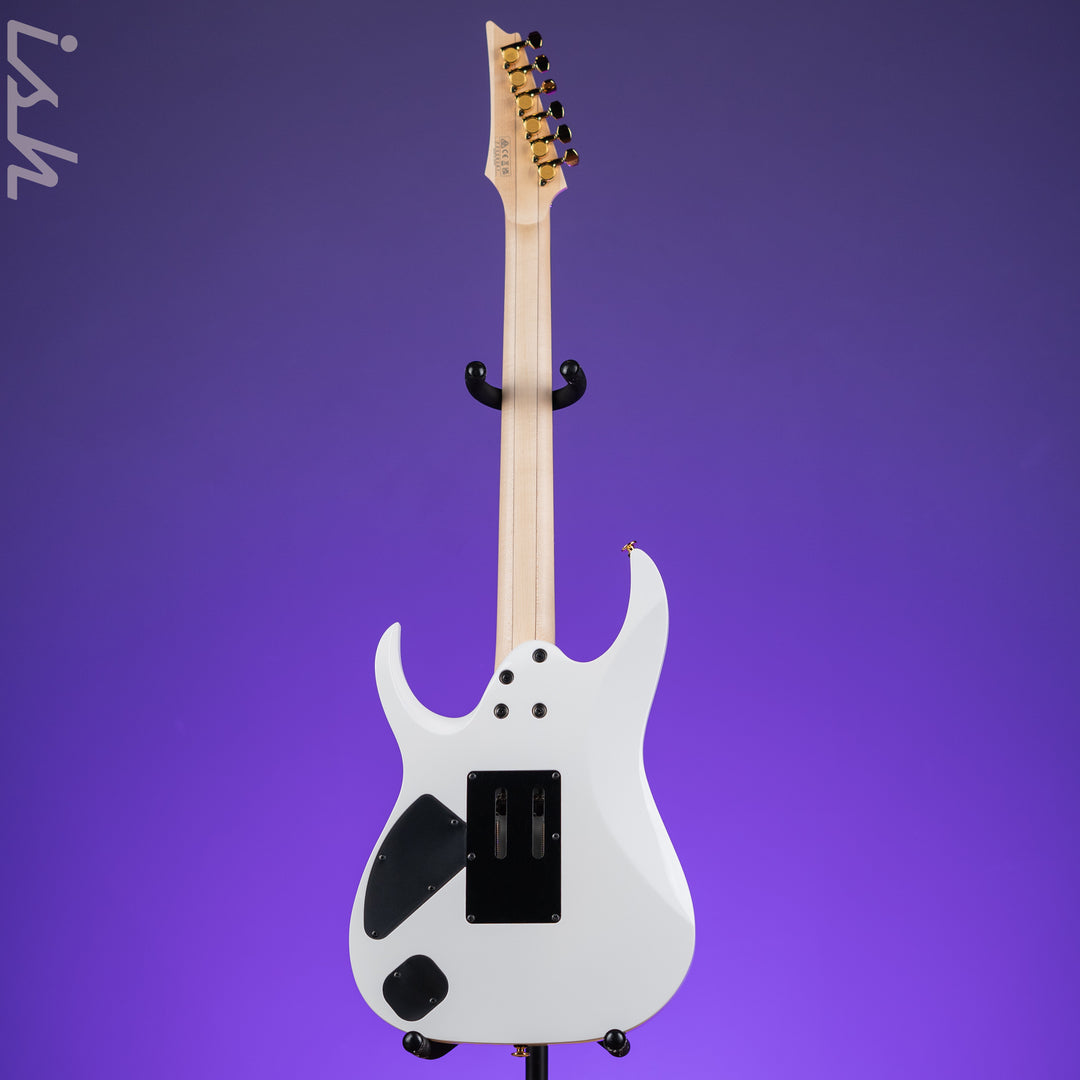 Ibanez Prestige RGA622XH Electric Guitar White Gloss Demo