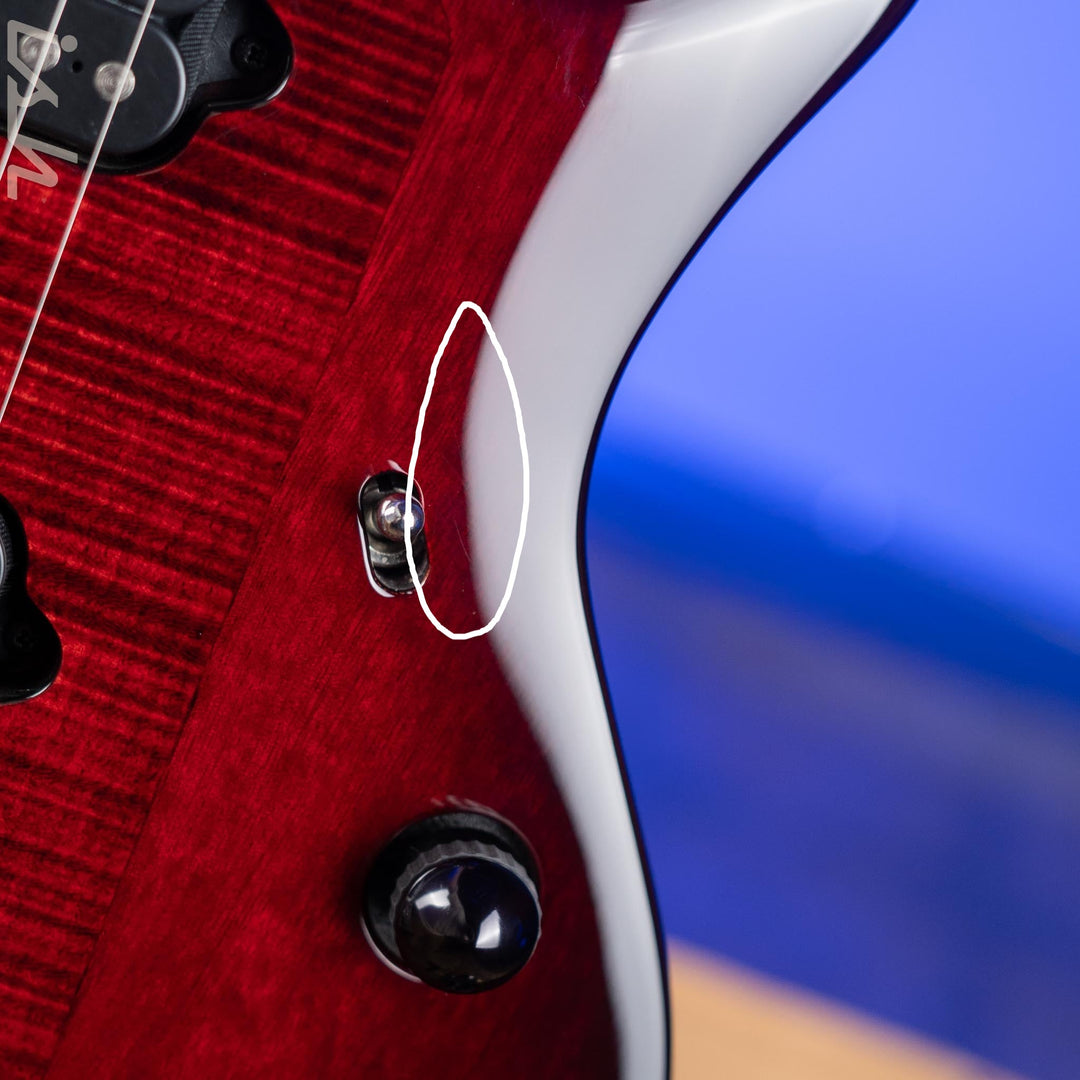 2017 Ernie Ball Music Man John Petrucci Majesty Monarchy 6 Royal Red
