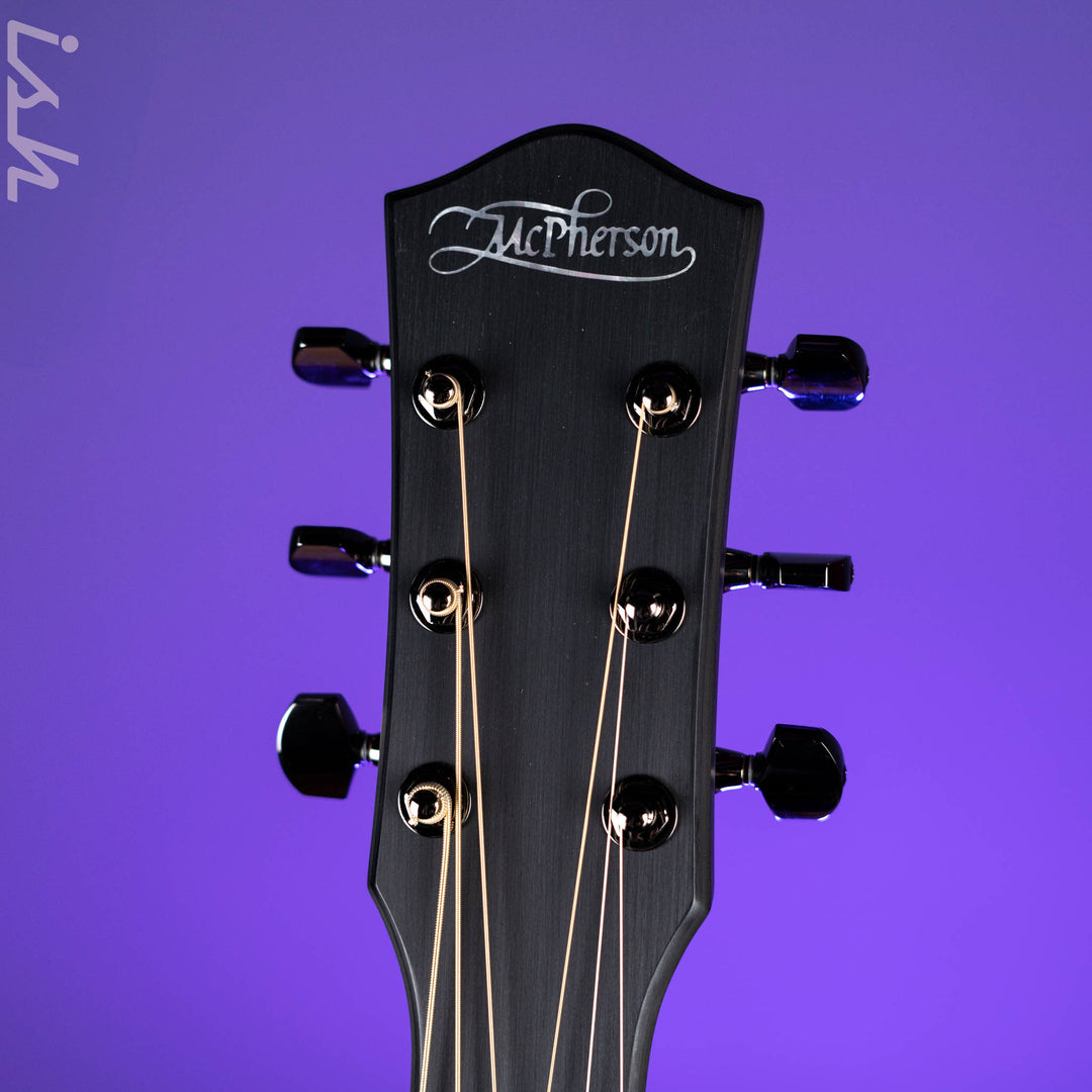 McPherson Sable Standard Carbon Acoustic-Electric Guitar Black Hardware