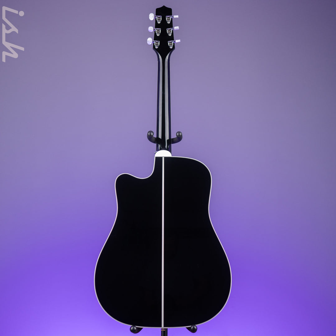 Takamine EF341DX Acoustic-Electric Guitar Black Demo